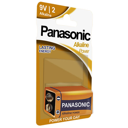 EL46LR61 |  ΑΛΚΑΛΙΚΕΣ ΜΠΑΤΑΡΙΕΣ PANASONIC® 6LR61 9V-Νέτο τιμή τεμαχίου