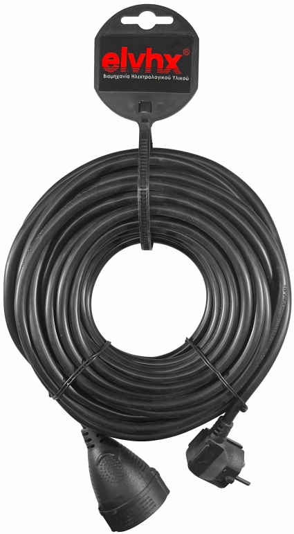 ELP20202 | ELP20202 | ΠΡΟΕΚΤΑΣΗ 2mt ΚΑΛ.3G1.5mm2 ΦΙΣ SCHUKO ΑΡΣ.+ΘΗΛ.IP20 ΜΑΥΡΟ