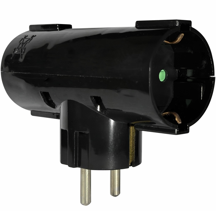 ELP36202 | ELP36202 | ΑΝΤΑΠΤOΡΑΣ ΤΥΠΟΥ ? SCHUKO > 2Θ SCHUKO max:3680W IP20 ΜΑΥΡΟ