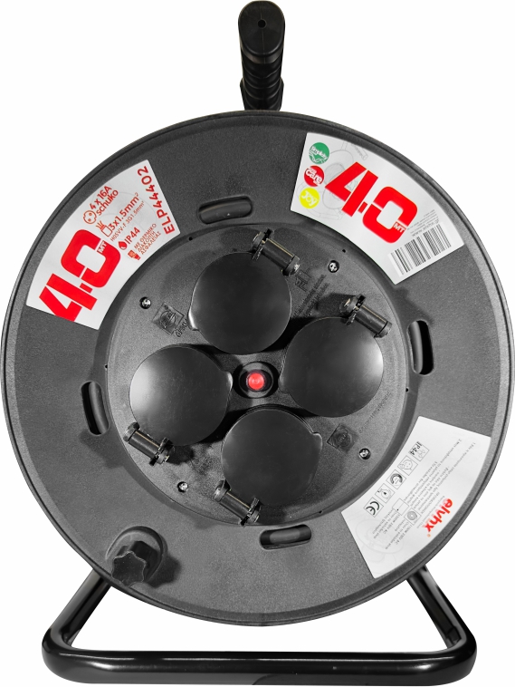 ELP44202 | ELP44202 | ΜΠΑΛΑΝΤΕΖΑ ΣΤΕΓΑΝΗ IP44 4Θ ΚΑΡΟΥΛΙ +ΚΑΠΑΚΙ+ΚΑΛ.20mt ΜΑΥΡΟ