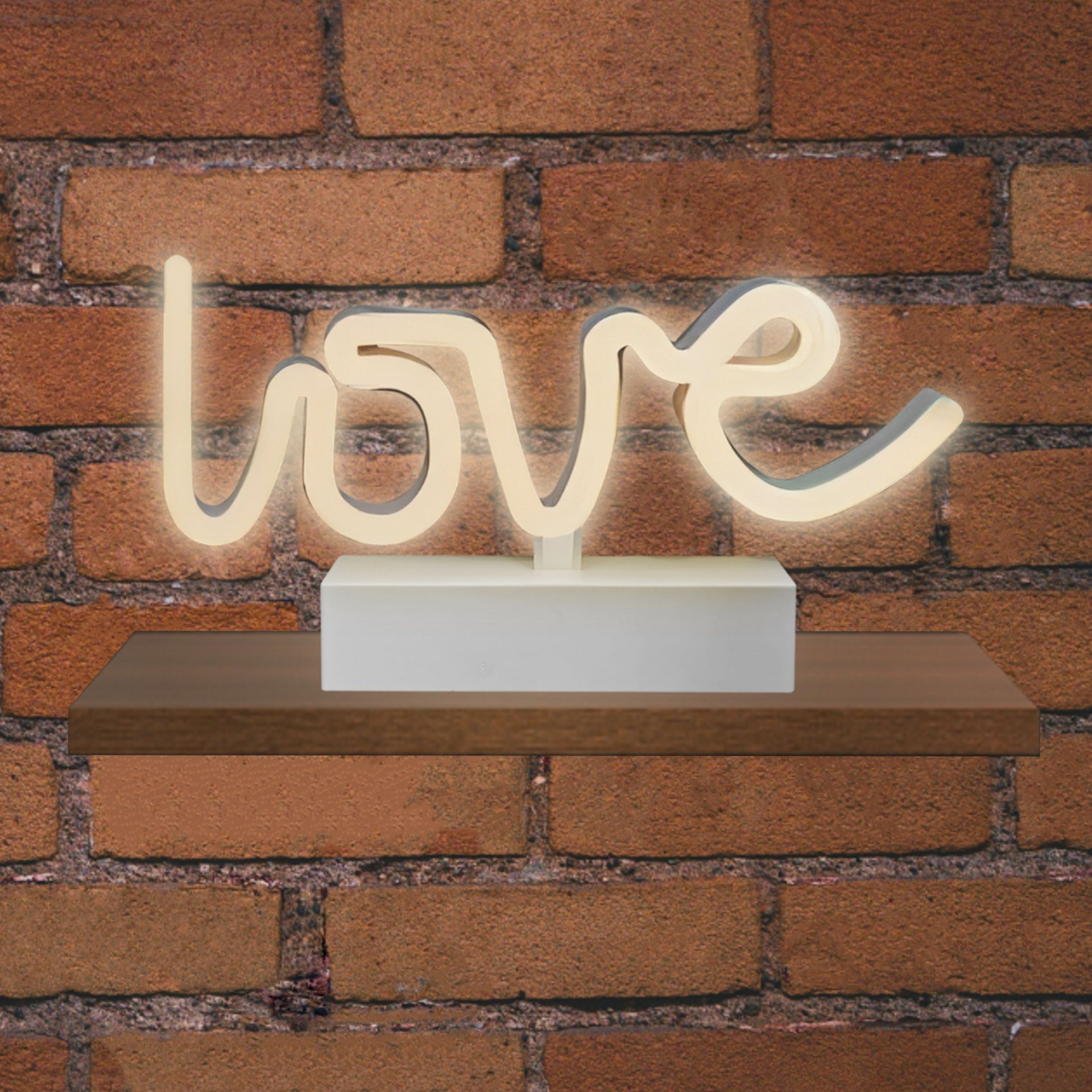 EL131104 | EL131104|NEON LED STRIPS LOVE neon@base|2*AA μπαταρία|3V|245x30x145|{enjoysimplicity}
