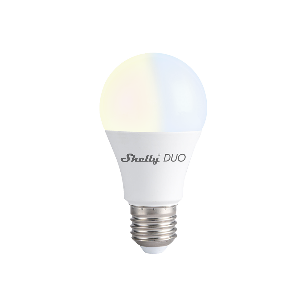 3800235262122 | Shelly DUO A60 E27 DIM 2700-6500K Wi-Fi - EAN 3800235262122